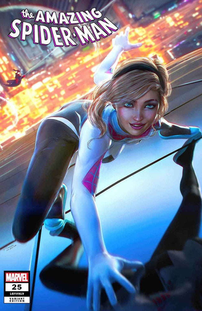 AMAZING SPIDER-MAN #25 (TIAGO DA SILVA EXCLUSIVE VARIANT)(2023) COMIC BOOK Hover Image