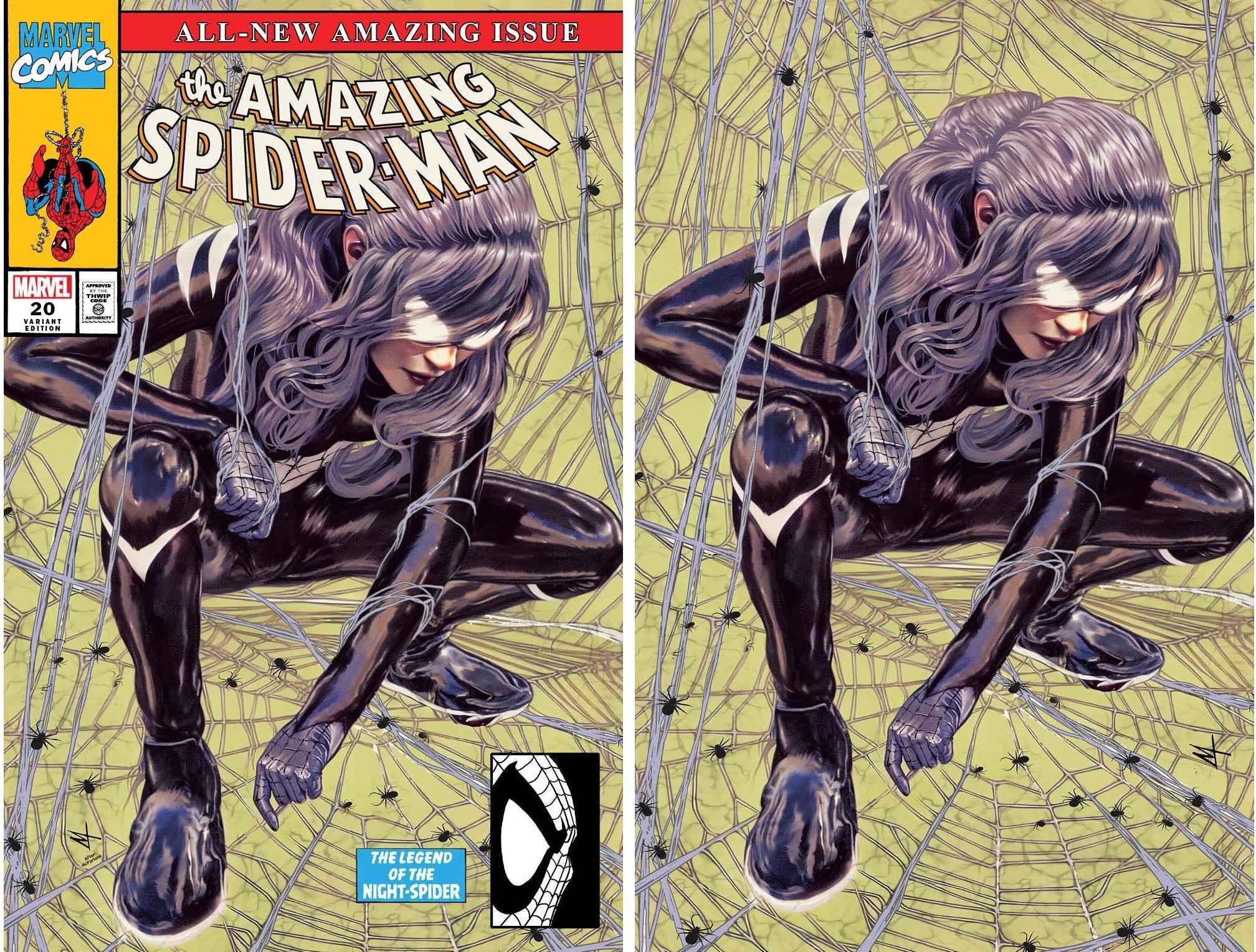 AMAZING SPIDER-MAN #20 (MARCO TURINI EXCLUSIVE SPIDER-MAN #1 MCFARLANE HOMAGE TRADE/VIRGIN VARIANT SET) Main image