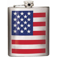 American Flag 7oz. Hip Flask - Collectors World Toys