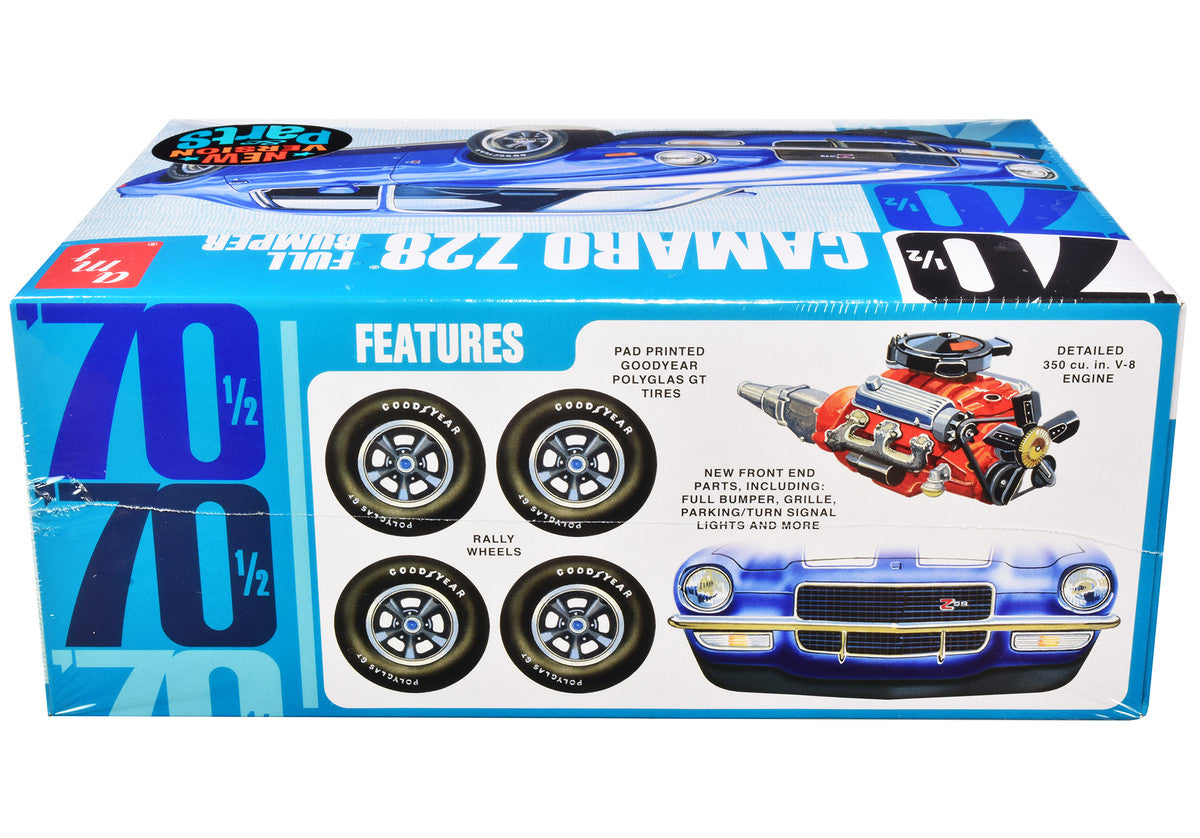 AMT - Skill 2 Model Kit 1970 1/2 Chevrolet Camaro Z28 "Full Bumper" 1/25 Scale Model