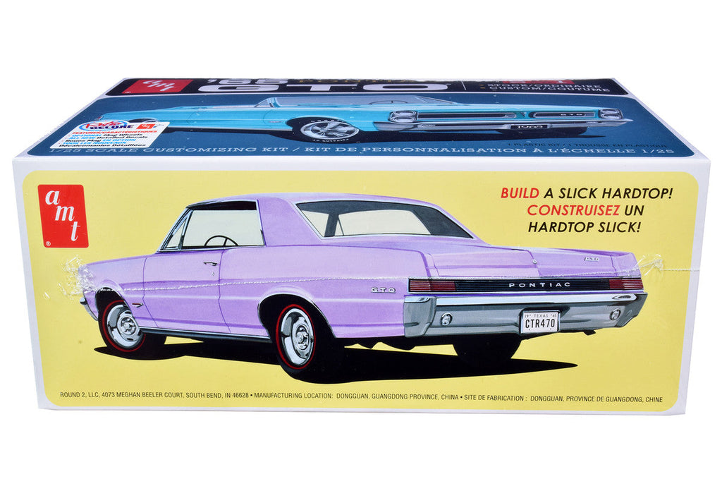 AMT - Skill 2 Model Kit 1965 Pontiac GTO 2-in-1 Kit 1/25 Scale Model