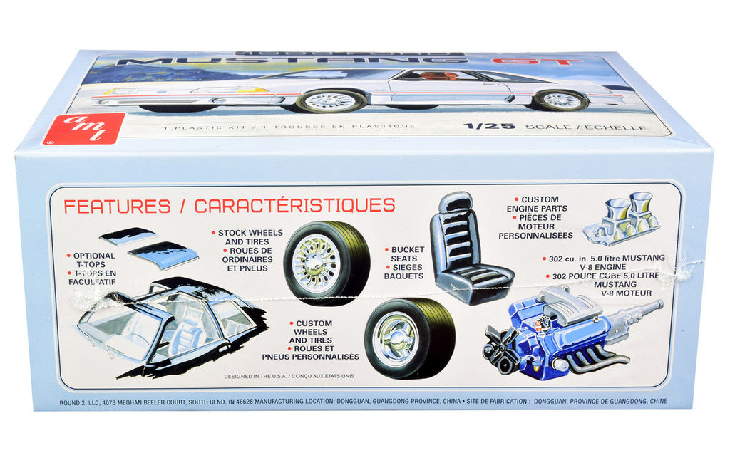AMT - Skill 2 Model Kit 1988 Ford Mustang GT 1/25 Scale Model