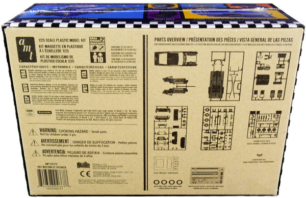 AMT - Skill 2 Model Kit 1967 Ford Mustang GT Fastback 1/25 Scale Model by AMT