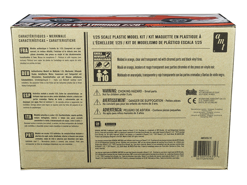 AMT - Skill 2 Model Kit 1970 1/2 Chevrolet Camaro Z/28 1/25 Scale Model