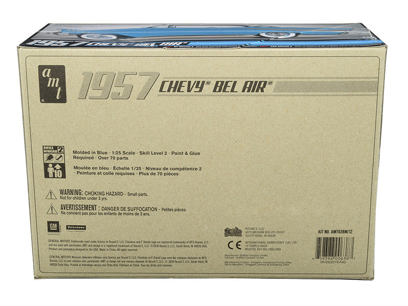 AMT - Skill 2 Model Kit 1957 Chevrolet Bel Air 1/25 Scale Model