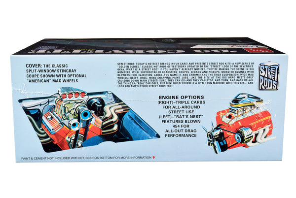 AMT - Skill 2 Model Kit 1963 Chevrolet Corvette Stingray 1/25 Scale Model