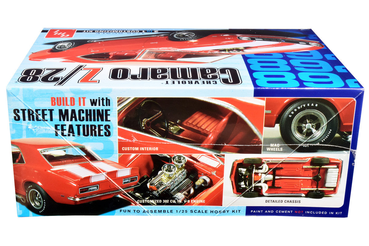 AMT - Skill 2 Model Kit 1968 Chevrolet Camaro Z/28 2-in-1 Kit 1/25 Scale Model