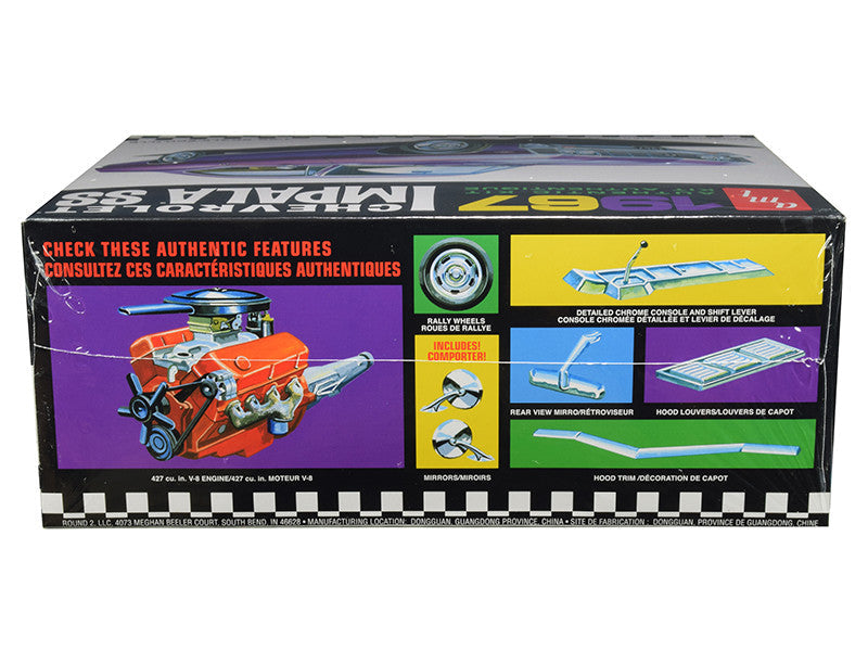 AMT - Skill 2 Model Kit 1967 Chevrolet Impala SS 1/25 Scale Model