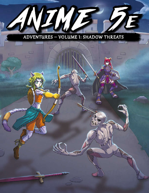 Anime 5E: Adventures - Volume 1 Shadow Threats Main image