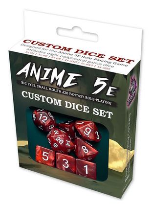 Anime 5E Custom Dice Set Main image