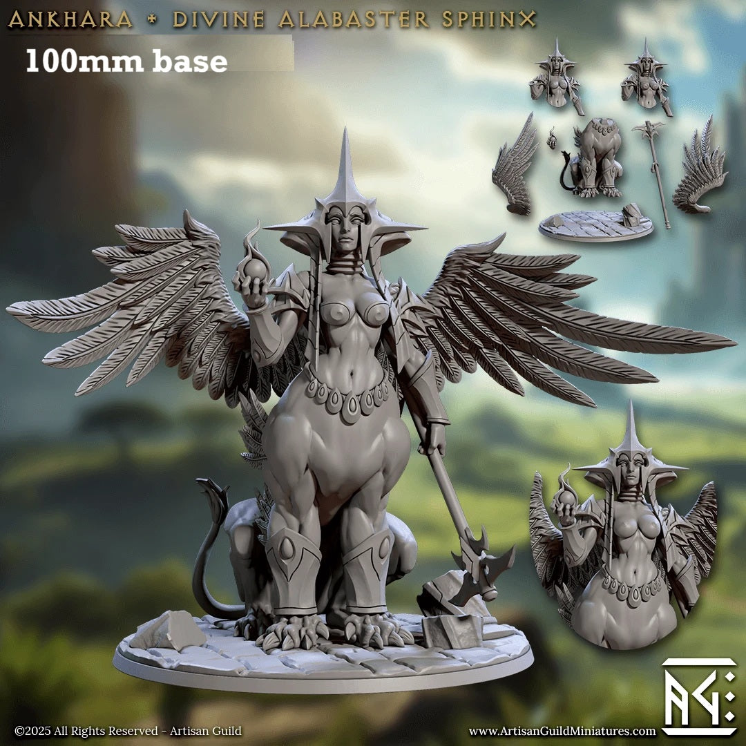 Ankhara, Divine Alabaster Sphinx (Epic Boss) Main image