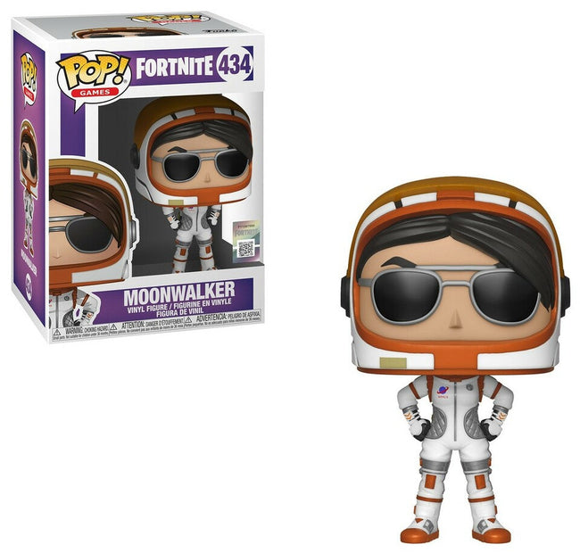 Funko POP 434: Fortnite S1 - Moonwalker Figure - Collectors World Toys Hover Image
