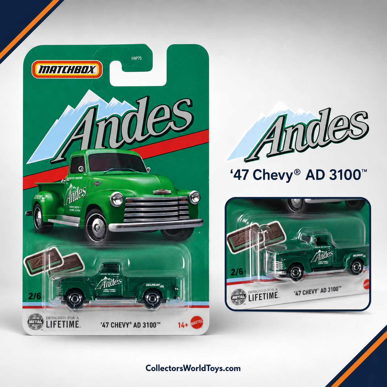 Matchbox '47 Chevy AD 3100 | Candy Series 2/6