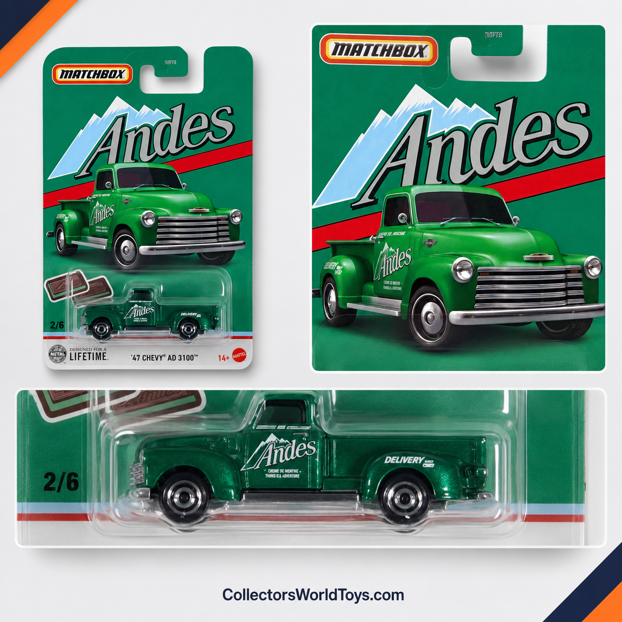 Matchbox '47 Chevy AD 3100 | Candy Series 2/6