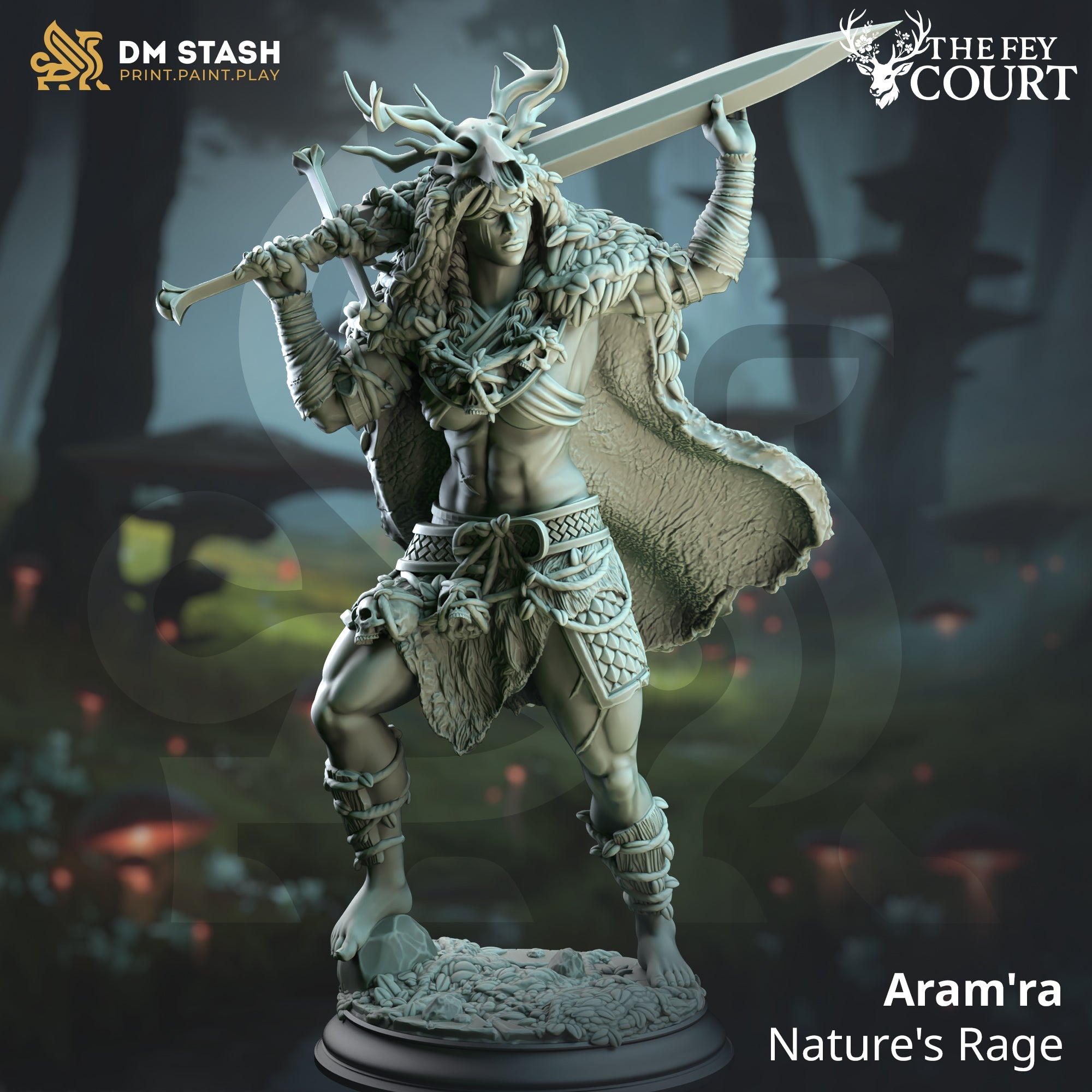 Aram'ra, Nature's Rage (Female Goliath Barbarian) Main image