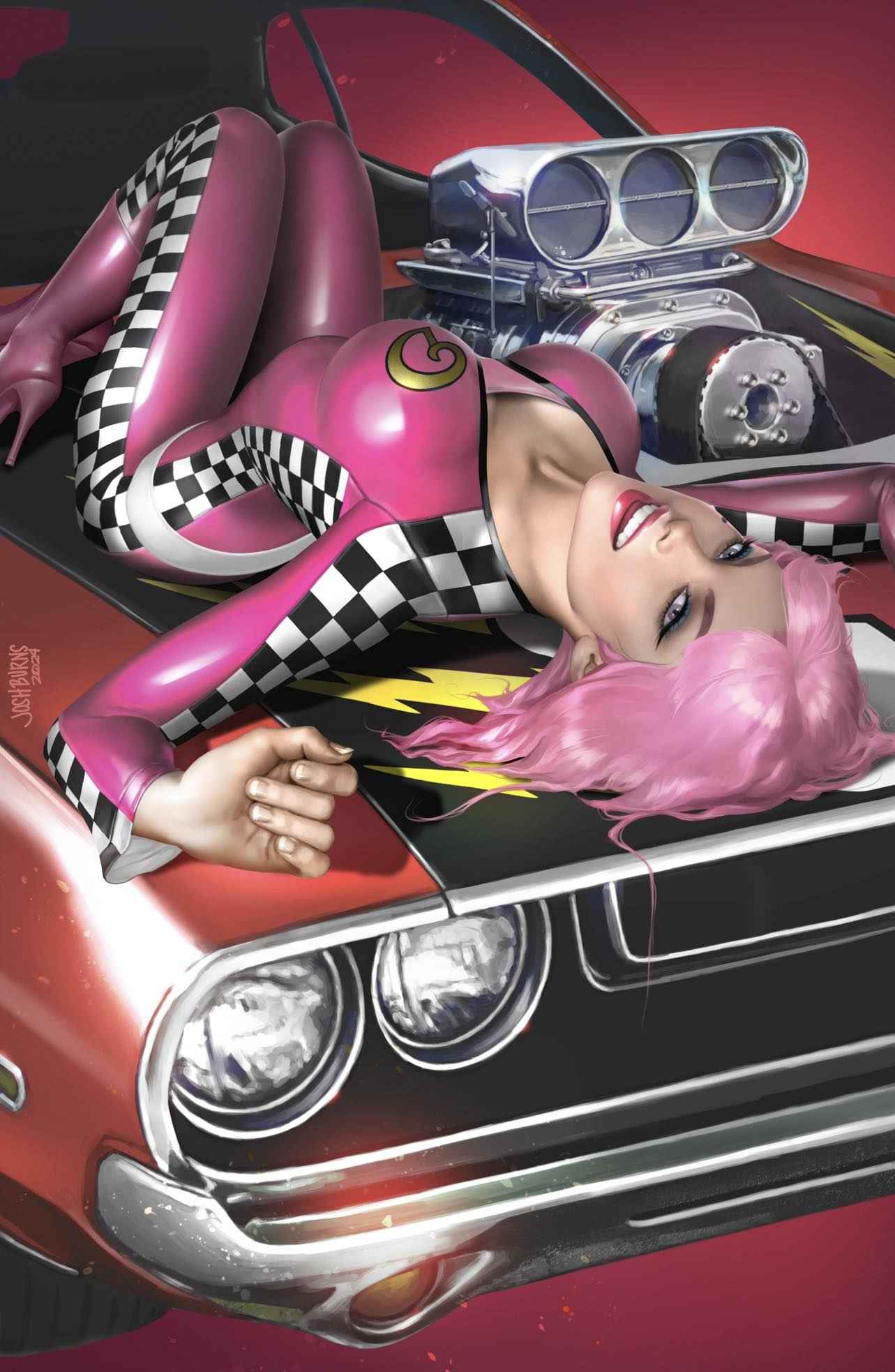 ARCHIE & FRIENDS: HOT ROD RACING #1 (JOSH BURNS EXCLUSIVE VARIANT B) COMIC BOOK Main image