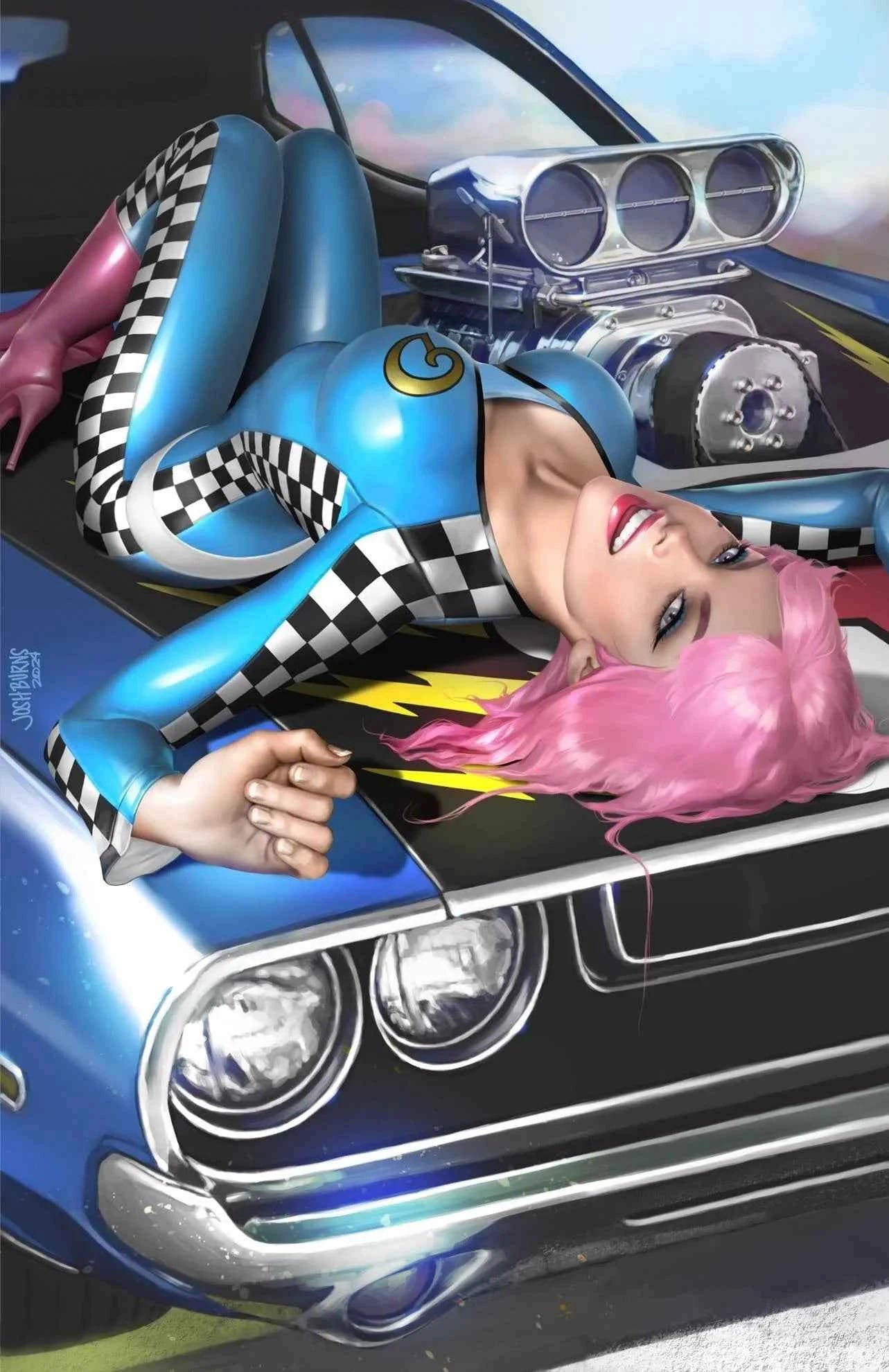 ARCHIE & FRIENDS: HOT ROD RACING #1 (JOSH BURNS EXCLUSIVE VARIANT A) COMIC BOOK Main image