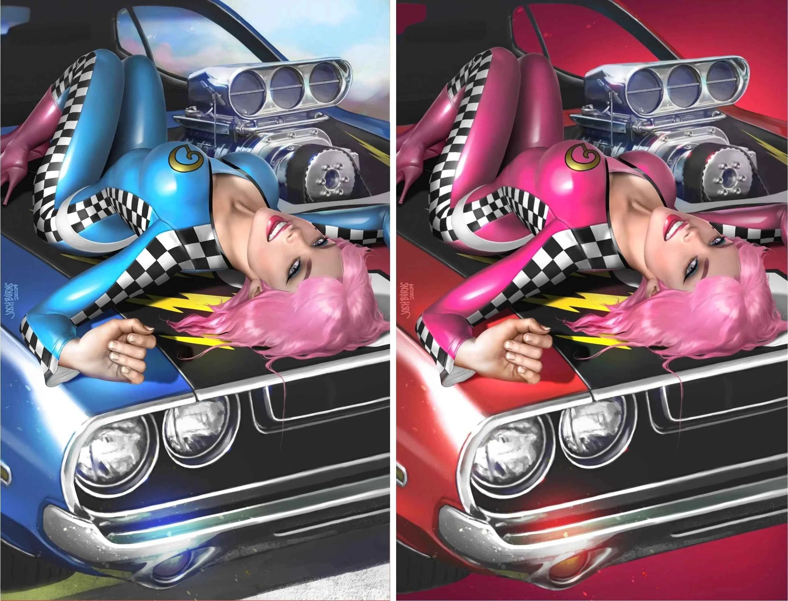ARCHIE & FRIENDS: HOT ROD RACING #1 (JOSH BURNS EXCLUSIVE VARIANT A & B SET) Main image