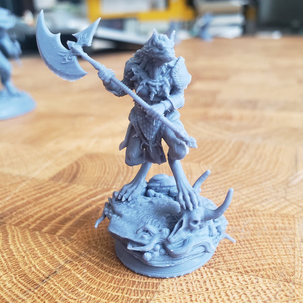 Ariana Grey, the Wolf Queen (Female Werewolf Barbarian)