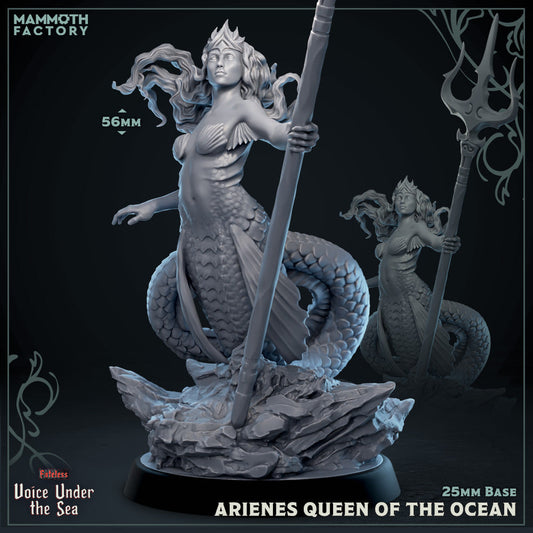 Arienes, Queen of the Ocean (Female Mermaid Noble)
