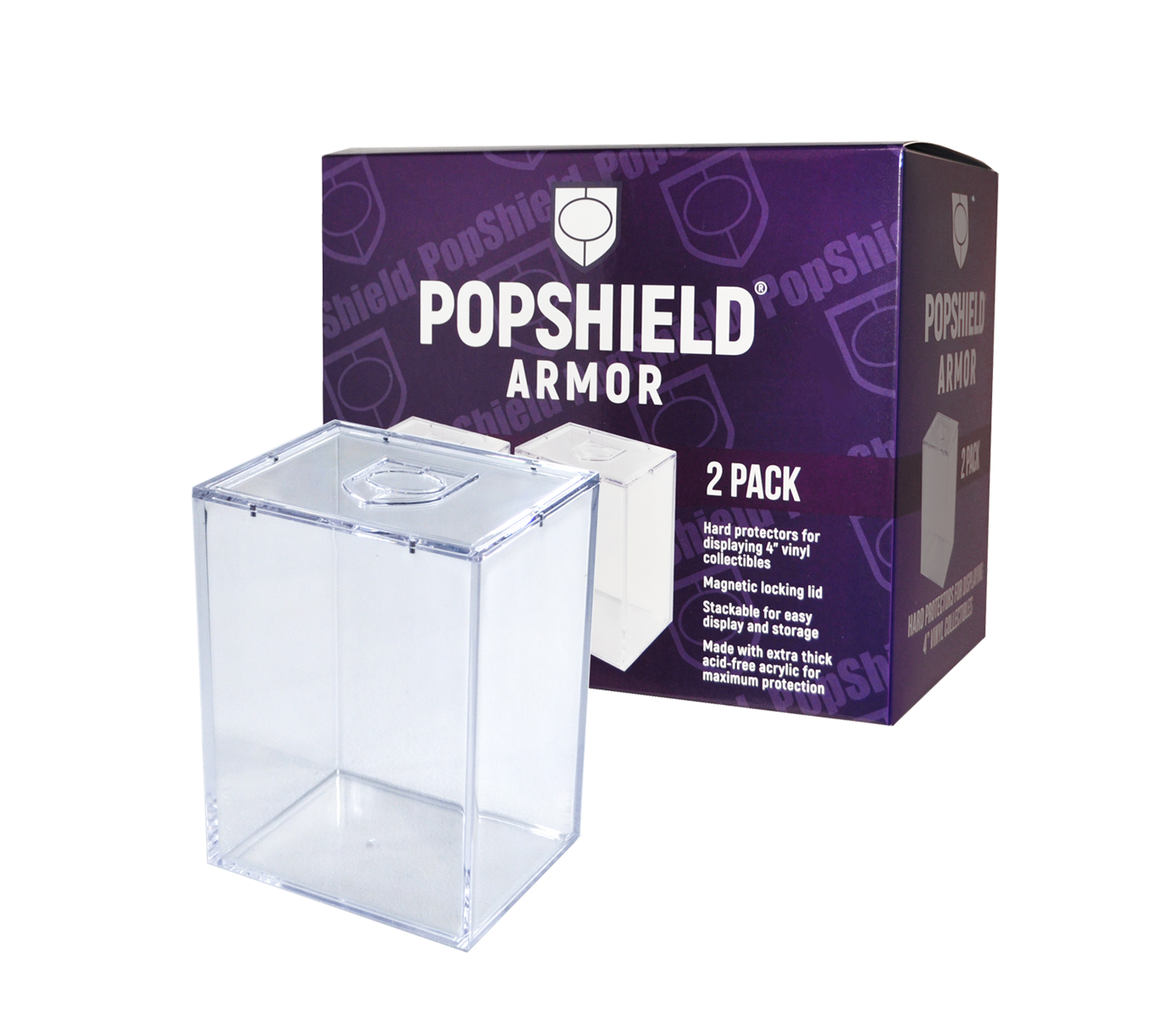 PopShield Armor 4" Case WHATNOT - Collectors World Toys