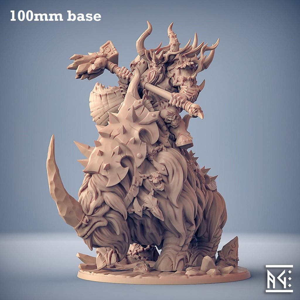 Armored Frosthorn (Epic Beast Calvary Unit)