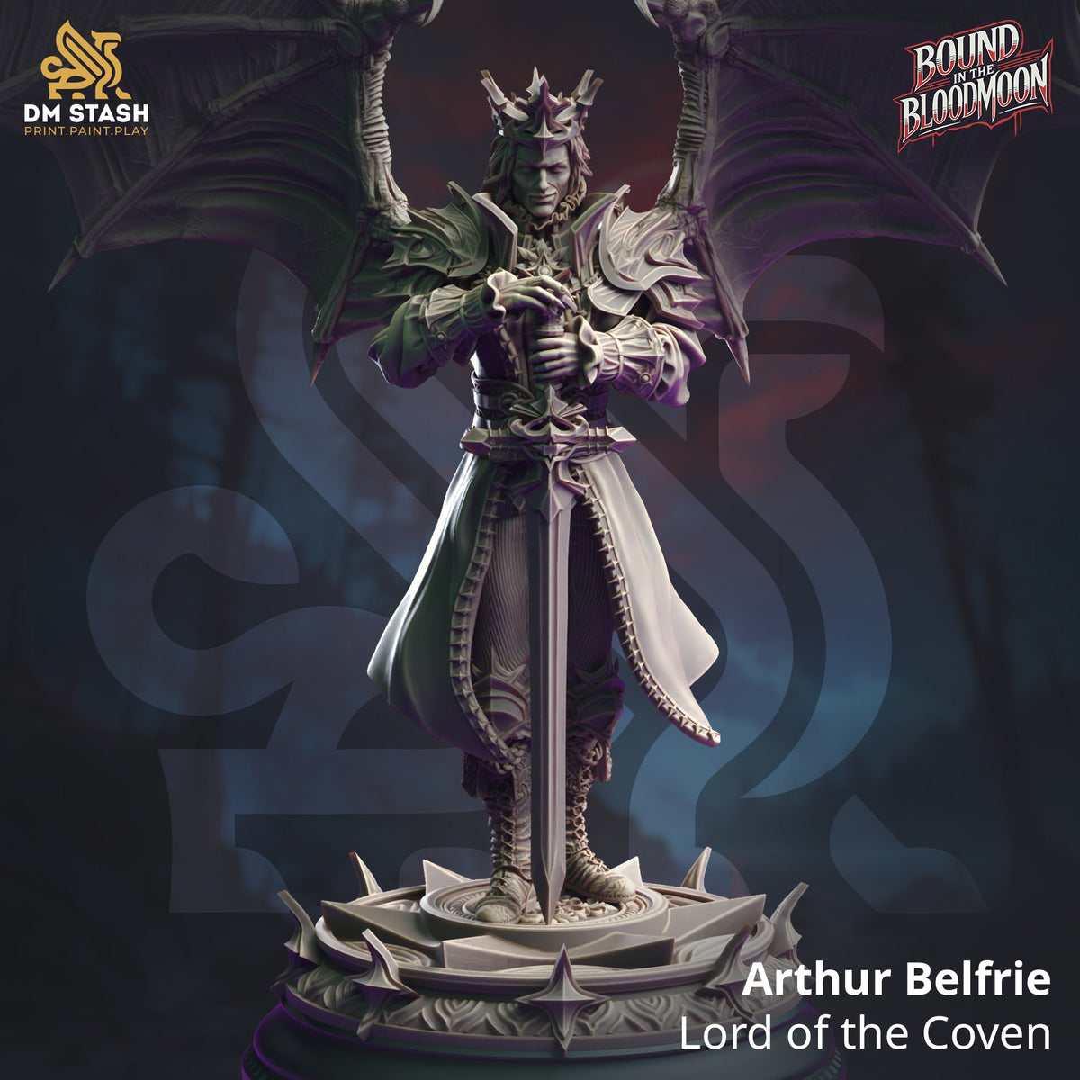 Arthur Belfrie, Lord of the Coven (Male Vampire Shapeshifter)