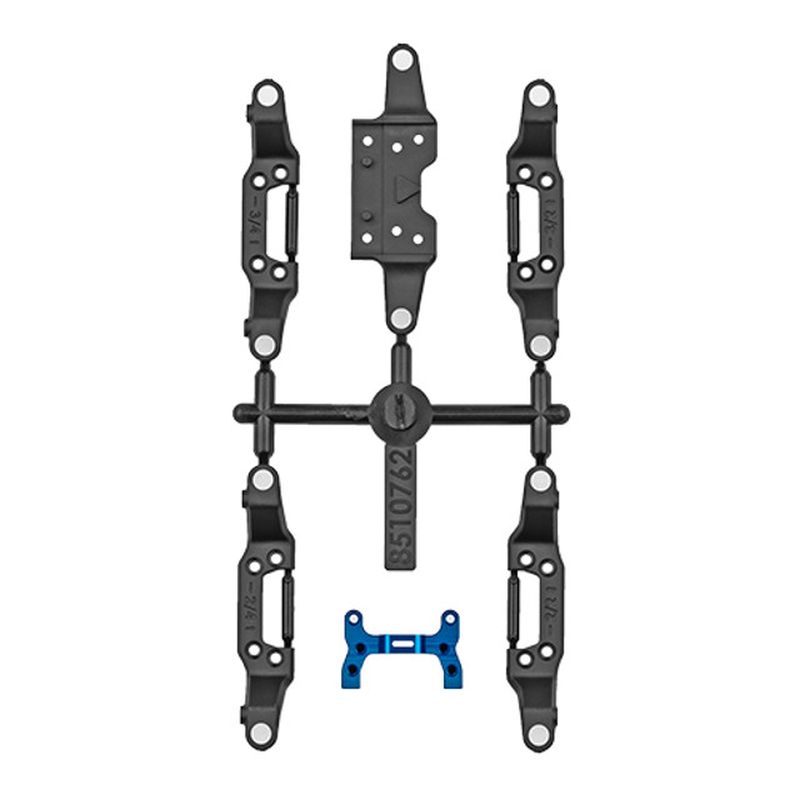 RC28R Upper and Lower Front Arm Set