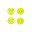 RC28R Wheel Set, Yellow