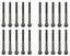 Screws, M3x35mm SHCS