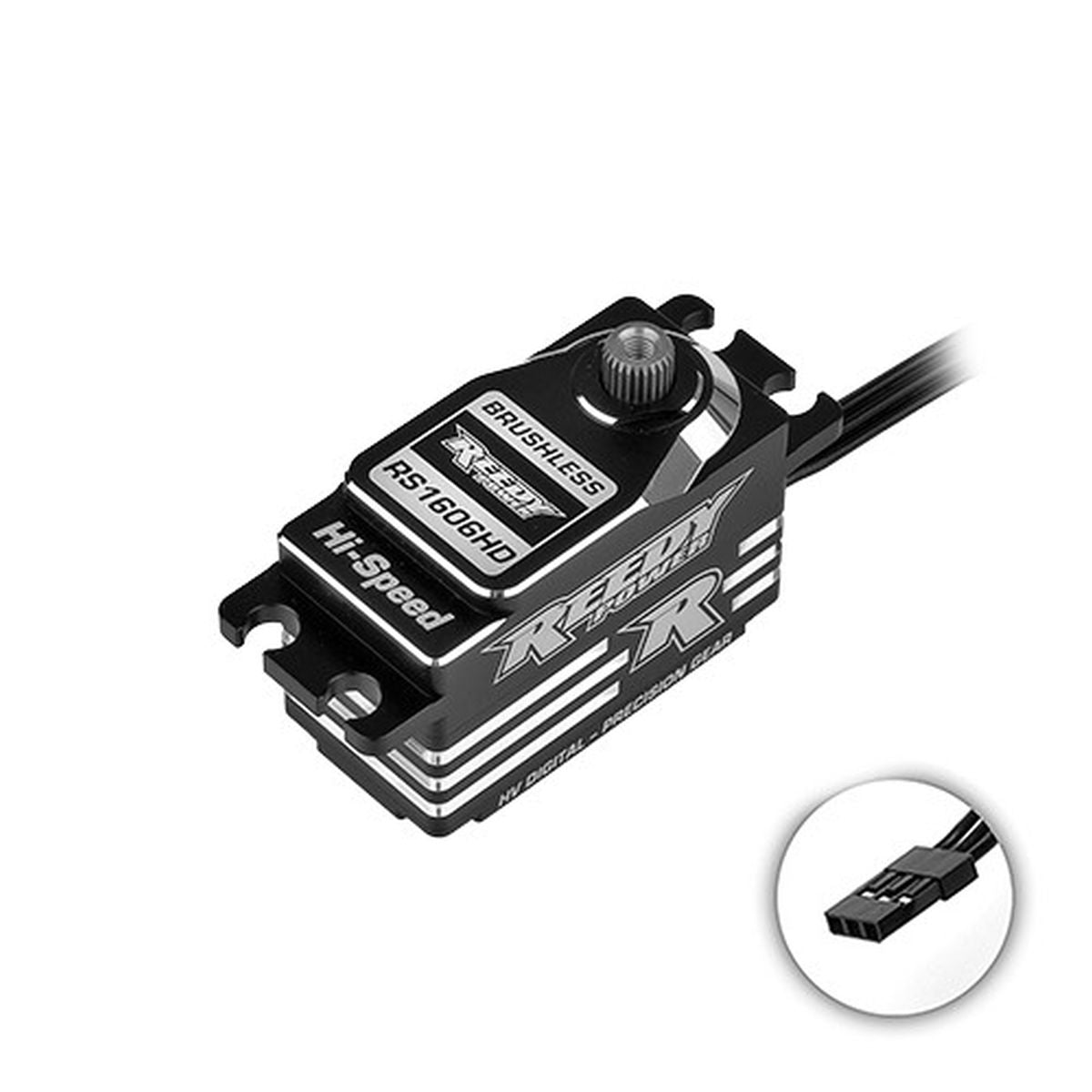 Reedy RS1606HD Low-Profile Steel Gear Brushless Hi-Speed