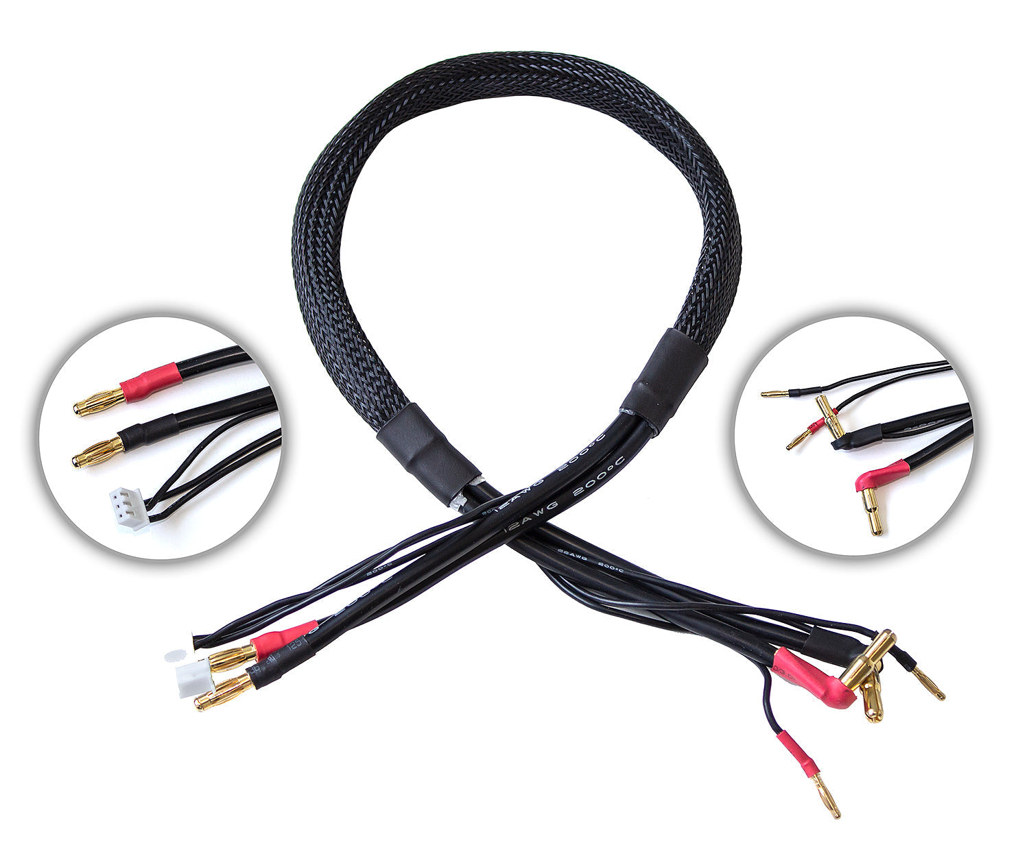 Reedy 1-2S 4mm/5mm Pro Charge Lead