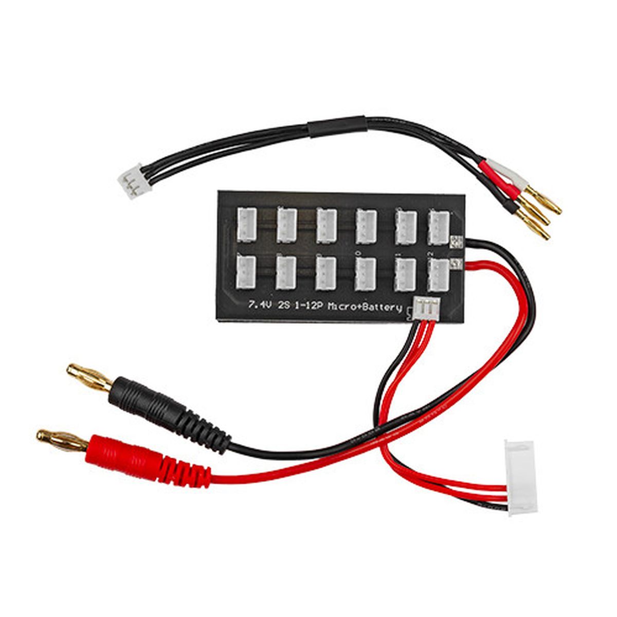 2S Parallel Charging Board w/ 2mm Bullet Adapter