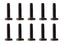 Screws, M3x0.5x16mm LP SHCS, Black