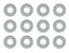 Nylon Front Axle Washers (12)