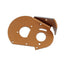 RC10 Motor Plate / Cut, Bronze