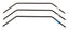 Front Anti-Roll Bar Set, for SC6.1 or T6.1