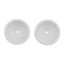 Truck Rear Wheels, White