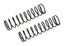 Rear Springs V2, Black, 3.9 lb in, L86, 11.50T, 1.6D