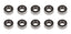 Clutch Bearings, 5x10x4mm, rubber sealed