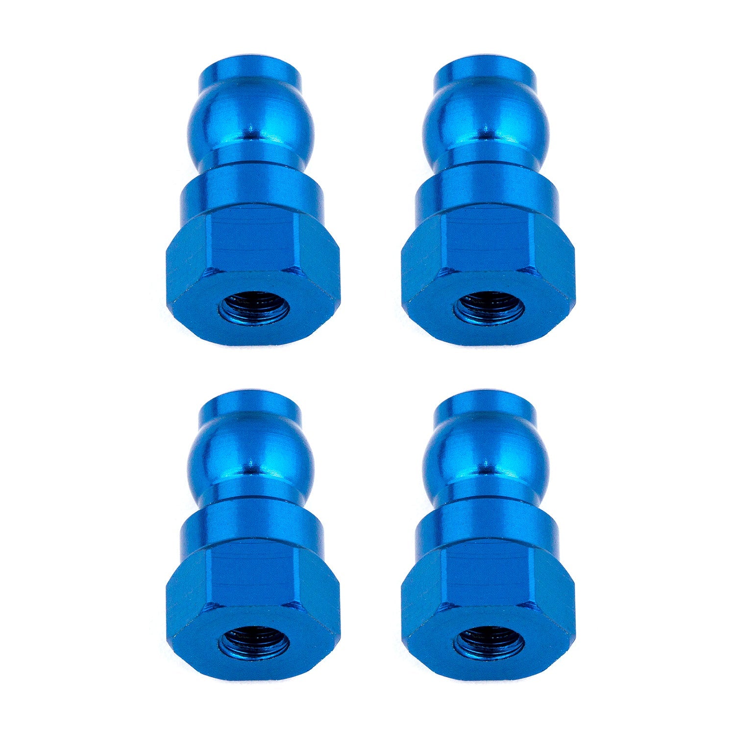 Aluminum Shock Bushings, 12mm (9mm Offset)