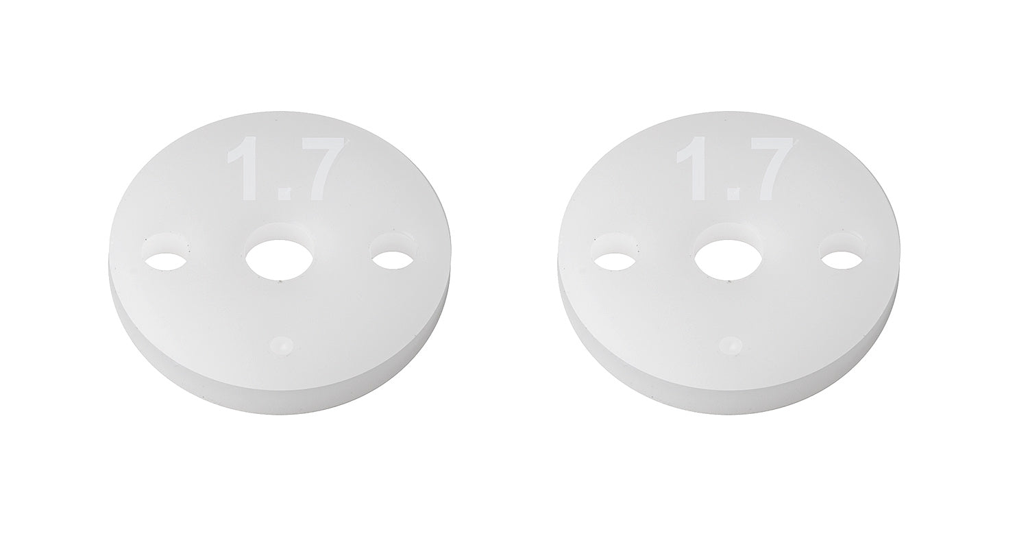 FT 13mm Shock Pistons 2.5mm, 2x1.7