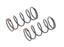 13mm Front Shock Springs Orange 4.3lb/in, L44, 6.0T