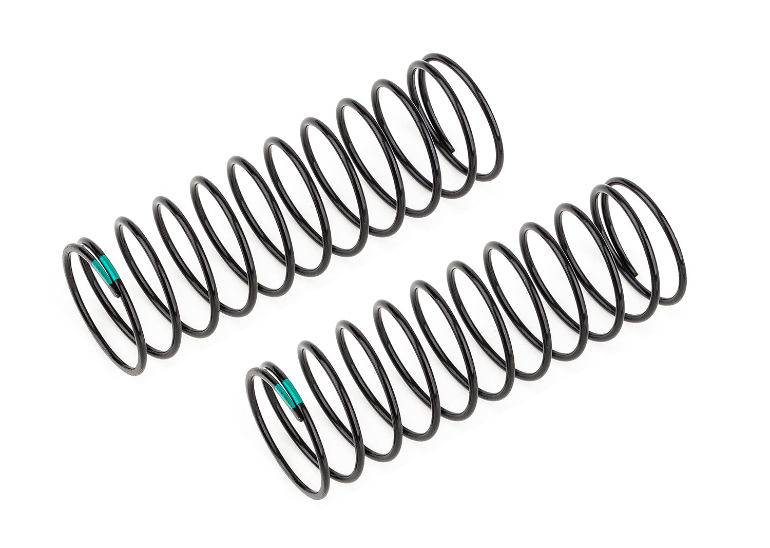 13mm Rear Shock Springs Green 1.8lb/in, L61, 11.5T, 1.2D