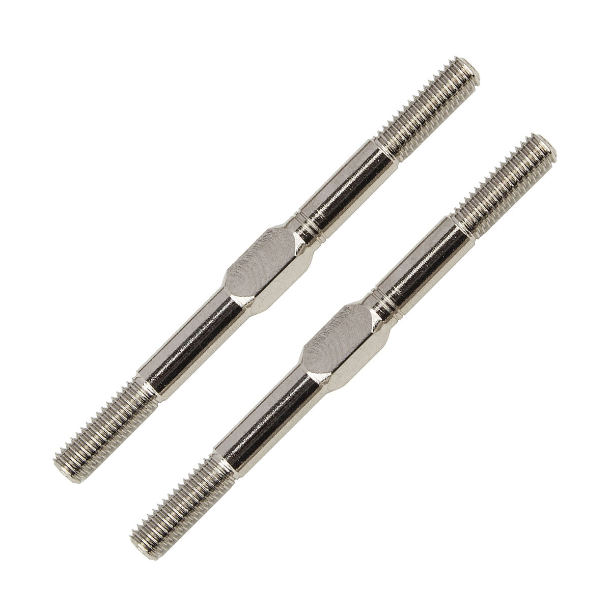 Turnbuckles, 3.5x48mm, Steel, Fits RC10B6, RC10T6, RC10SC6