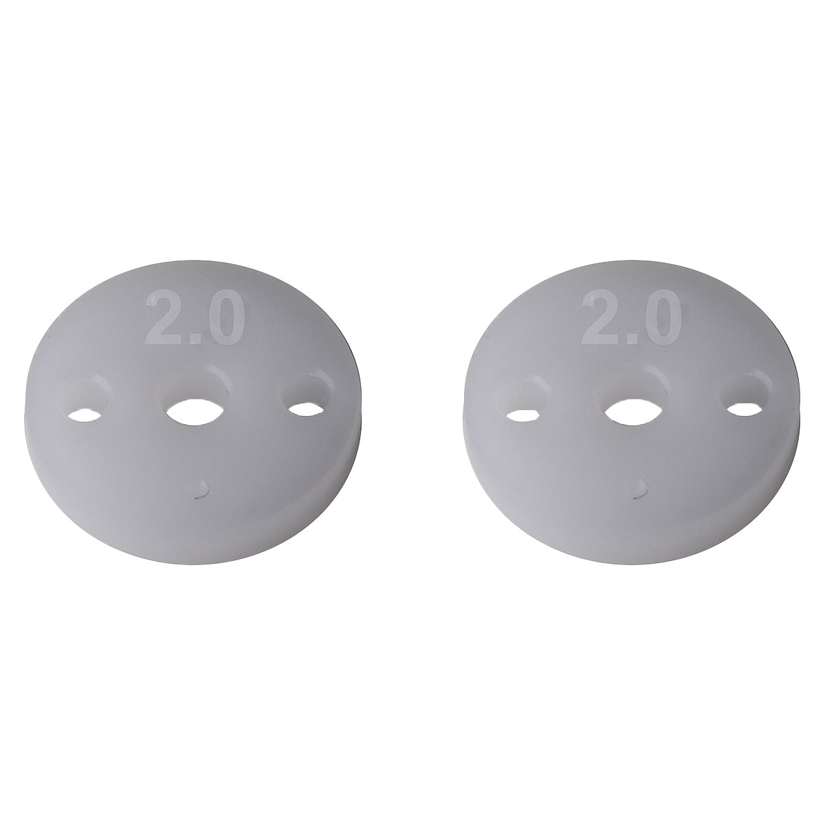 13mm Shock Pistons, 2.5mm, 2x2.0