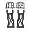 RC10B7 Rear Suspension Arms V2, 81mm
