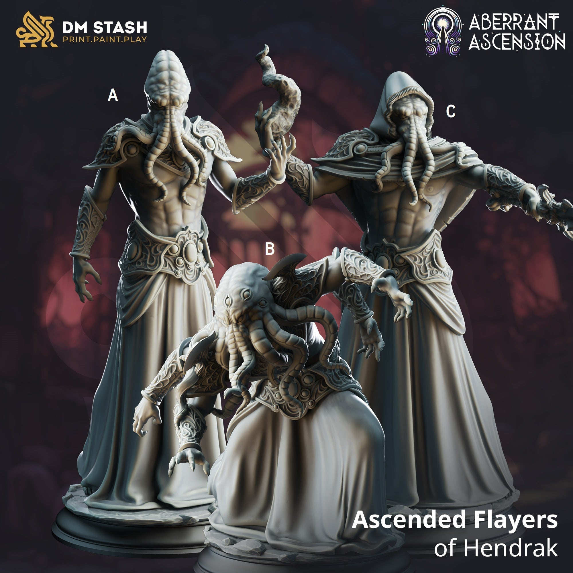 Ascended Flayers of Hendrak (Mindflayers) -