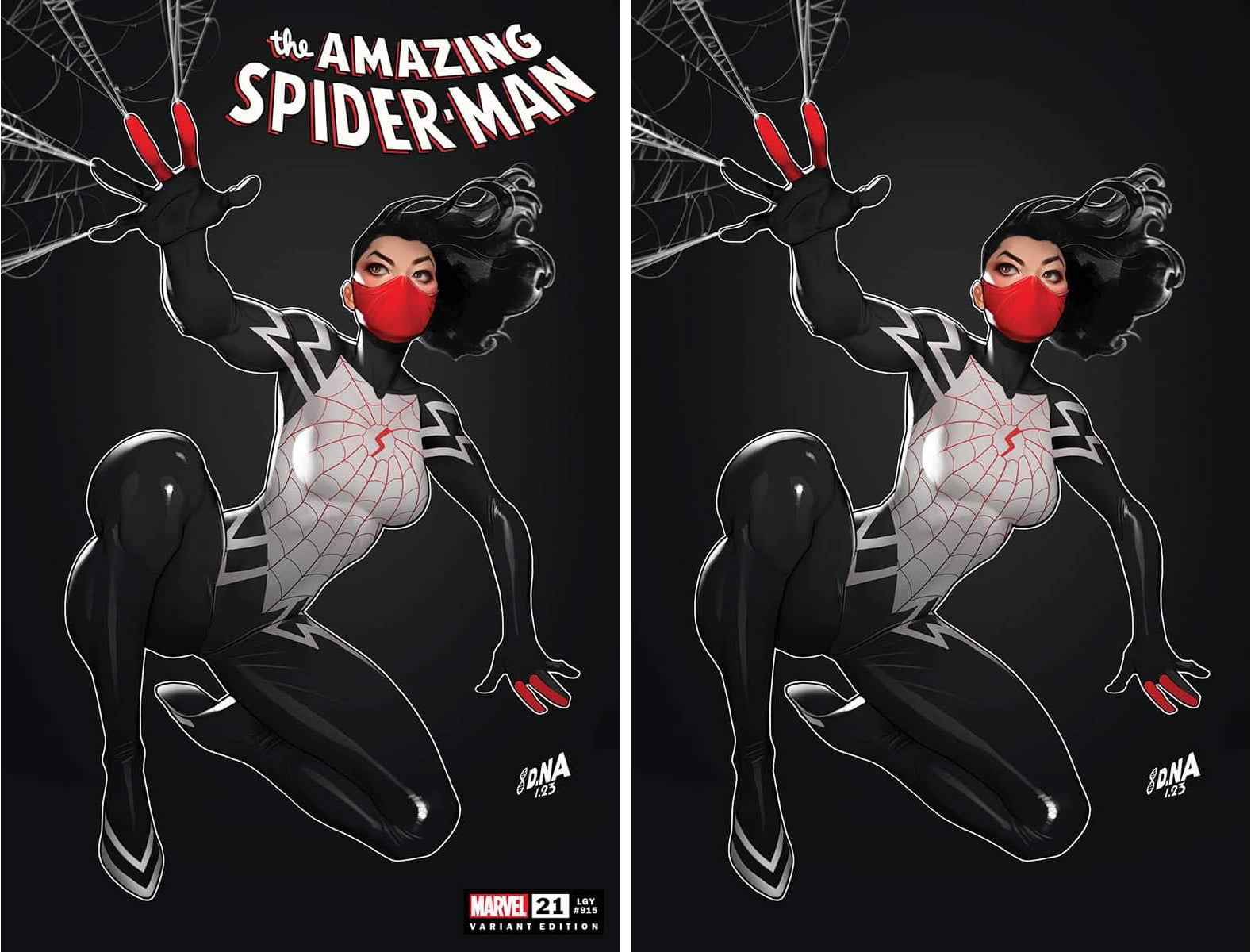 AMAZING SPIDER-MAN #21 (DAVID NAKAYAMA EXCLUSIVE TRADE/VIRGIN VARIANT SET)(2023) COMIC BOOK Main image