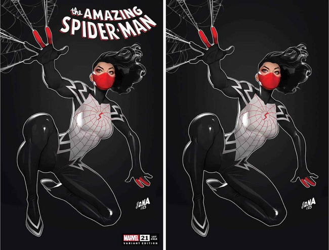 AMAZING SPIDER-MAN #21 (DAVID NAKAYAMA EXCLUSIVE TRADE/VIRGIN VARIANT SET)(2023) COMIC BOOK Hover Image